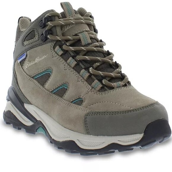 Eddie Bauer Denny Ridge Mid Women's Size 6.5 M Taupe Hiking Boots 2196067 New - Picture 1 of 8
